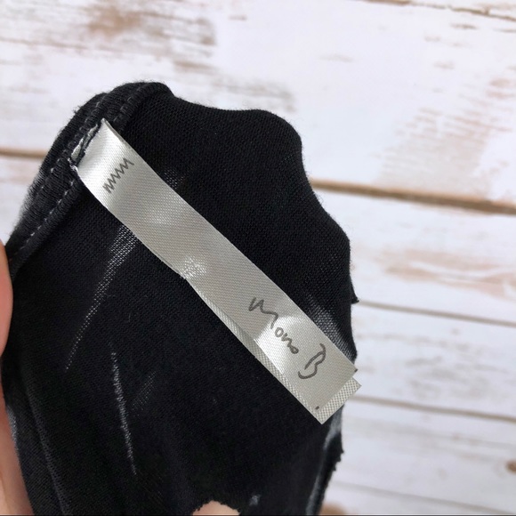 Mona B black white tie dye cut out back maxi dress - Picture 7 of 8